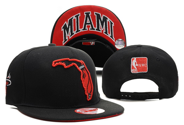 Miami Heat NBA Snapback Hat XDF315